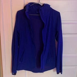 Royal Blue Lululemon Running Jacket Hooded